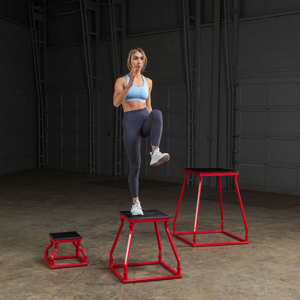 Body-Solid Tools Steel Frame Plyo Boxes, from 6 to 42 inch