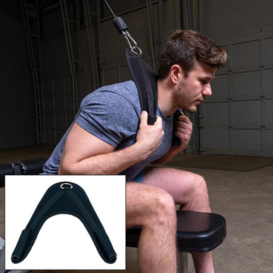 Body-Solid Cable Ab Crunch Harness, Core Training Attachment