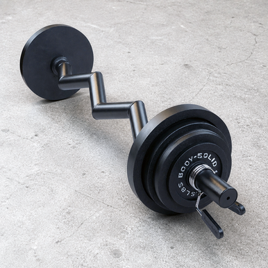 Body-Solid Olympic Fat Grip EZ Curl Bar