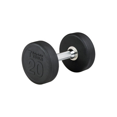 20 lb. Round Rubber Dumbbell - SDP20