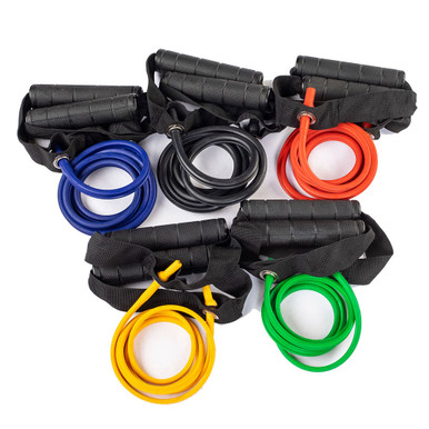 Body-Solid Tools Resistance Tubes Pack of 5