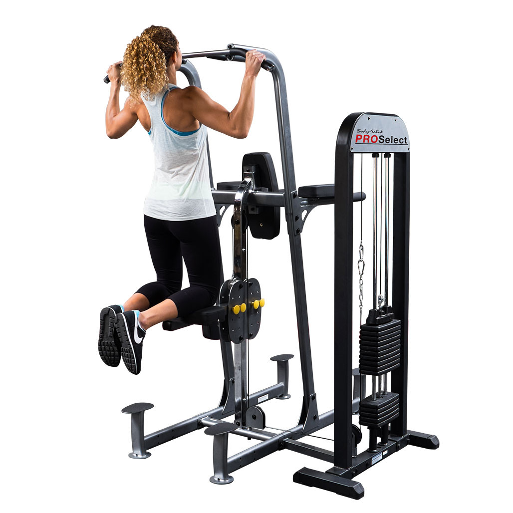 Body-Solid Pro-Select Weight Assist Chin-Up Dip Machine