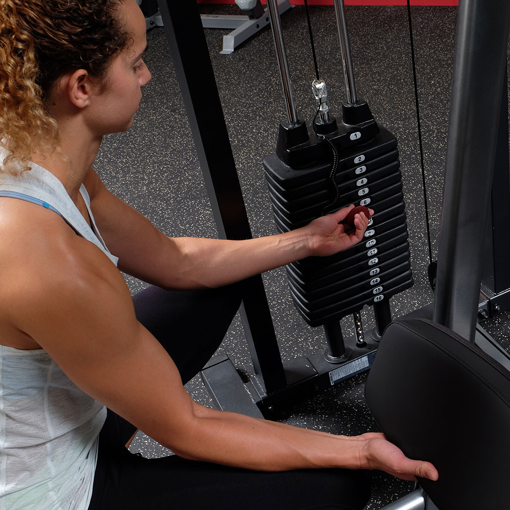 Body-Solid Pro-Select Weight Assist Chin-Up Dip Machine