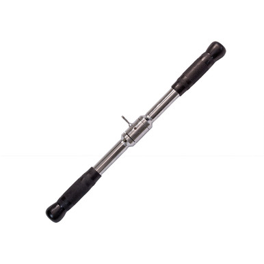 Body-Solid Rubber Grip Revolving Straight Cable Bar
