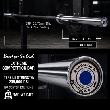 Body-Solid Extreme Competition Olympic Bar