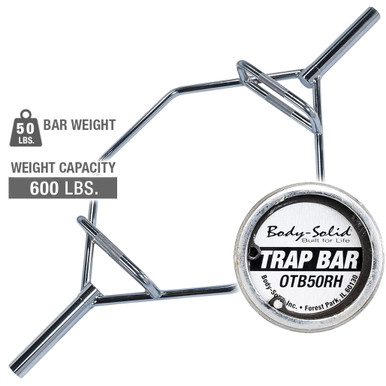 Body-Solid Pro Olympic Trap Bar with Raised Handles