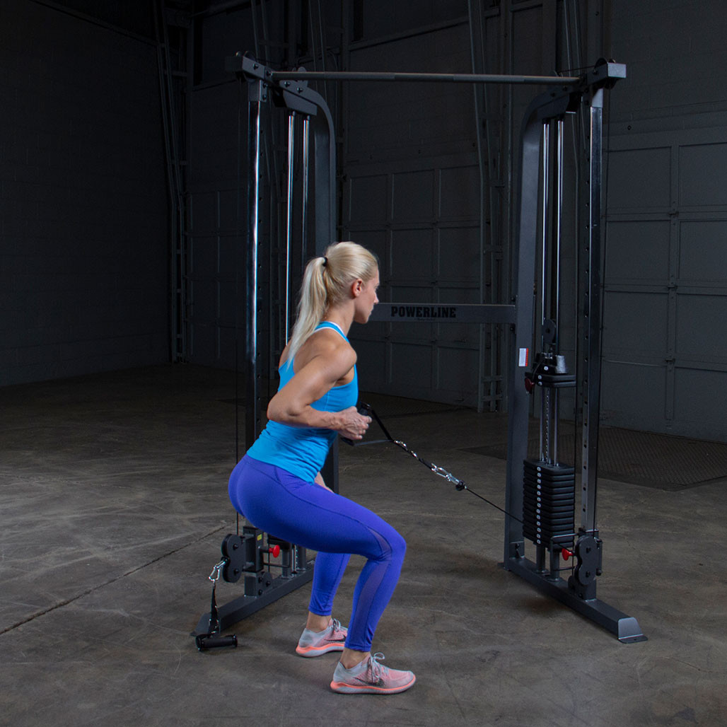 Powerline Dual Stack Functional Trainer with Vertically Adjustable Pulleys