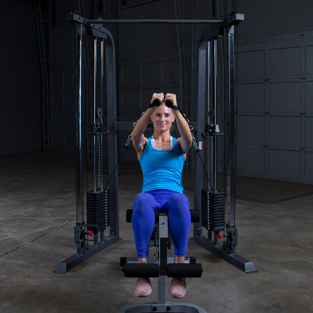 Powerline Dual Stack Functional Trainer with Vertically Adjustable Pulleys