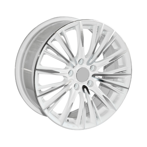 18 Inch x 4 Majesty Pristine White Silver Alloy Wheel