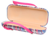 Calabria Feducci LuLu Eyeglass/Sunglass Handle Tote Striped Hard Case 3 OPTIONS