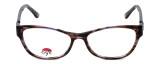 Front View of Fashion Optical Blue Light Blocking Glasses Cambridge in Antique Rose 50mm