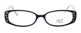 Front View of Hackett London Progressive Lens Blue Light Glasses HEB093-1-105 Brown Grey 53mm