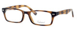 Profile View of Enhance Optical Designer Blue Light Blocking Glasses 3928 Tortoise Ladies 45mm