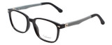 Profile View of Enhance Kid Designer Blue Light Block Glasses EN4118 48mm Gloss/Matte Black/Grey