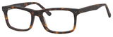 Front View of Esquire Mens EQ1548 Designer Progressive Blue Light Glasses Matte Tortoise 55mm