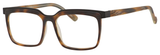 Front View of Esquire Mens EQ1553 Progressive Lens Blue Light Glasses in Tortoise/Black 53mm