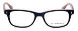 Front View of Ernest Hemingway Progressive Blue Light Glasses H4617 Small Matt-Black-Pink 48mm