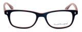 Front View of Ernest Hemingway Progressive Blue Light Glasses H4617 in Matte-Black-Pink 52mm