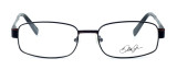 Front View of Dale Earnhardt, Jr. Designer Progressive Blue Light Glasses DJ6736 in Brown 54mm