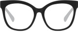 QUAY Australia Its My Way CatEye Multi-Focus Blue Light Glasses Matte Black 59mm
