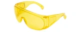 Medspex 1003 Yellow Fit Over Safety Glasses – Fitover Prescription Eyewear, Migraine Relief, Light Sensitivity, Blue Light Blocker, Indoor & Outdoor Eye Protection for Women & Men image 2