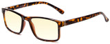Medspex L2007 Photochromic Transition Glasses Brown Tortoise Havana/Orange Therapeutic Color Therapy Blue Light Sensitivity image 2