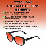Medspex Calabria SOPHIA Gloss Black Amber Orange Color Therapy Reading Glasses image 2