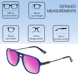 Medspex Prive Revaux The 3.0.5 Blue Passion Purple Color Therapy Reading Glasses