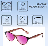 Medspex Corinne McCormack Polly Pink Black Fade Passion Purple Color Therapy Reading Glasses