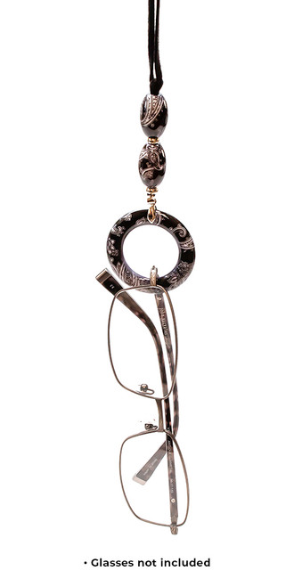 Eyeglass Necklace by Calabria in Paisley