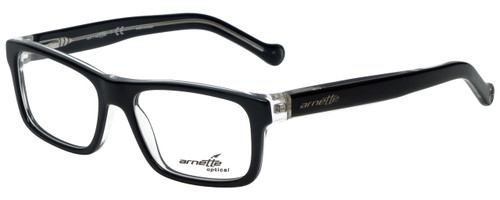 Arnette Reading Glasses AN7085-1019 in Black Translucent with Blue Light Filter