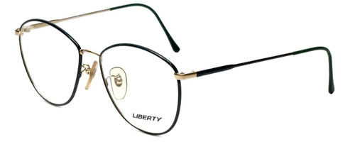 Liberty Optical Reading Glasses Gina-958-5 in Demi Green Gold with Blue Light Fi