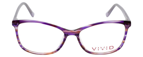 Vivid Designer Reading Eyeglasses 893 Purple/Blue Light Filter + A/R Lenses