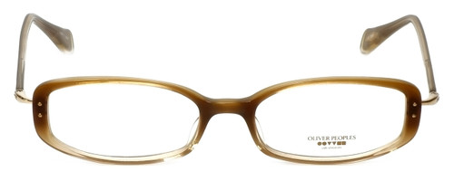 Oliver Peoples Blue Light Blocking Glasses Chrisette TZGR in Topaz Gradient 49mm