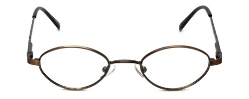 Flex Collection Designer Blue Light Block Reading Glasses FL-66 Ant-Brown 44mm