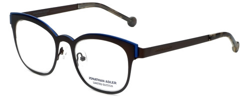 Jonathan Adler Designer Blue Light Block Reading Glasses JA107-Brown Brown 49mm