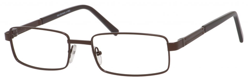 Dale Earnhardt Jr Progressive Lens Blue Light Block Glasses 6802 Matte Brown 57m