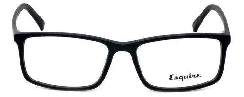 Front View of Esquire Designer Blue Light Blocking Glasses EQ1528 Navy-Tortoise 54mm Rectangle