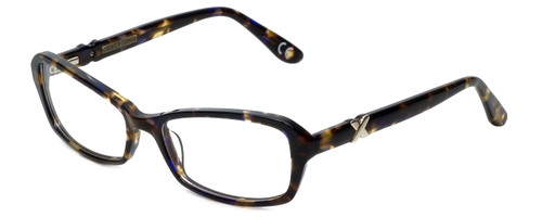 Profile View of Corinne McCormack Progressive Blue Light Glasses Bleecker-TOR in Tortoise 53mm