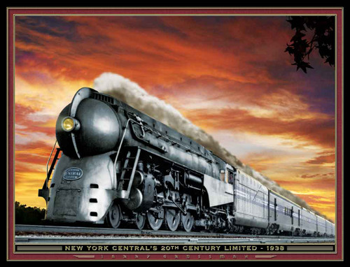 Train Themed 240-32-6 Artwork Micro Fiber Cleaning Cloth