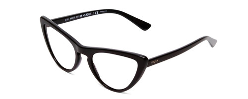 Vogue VO5211 Ladies Progressive Blue Light Designer Eyeglasses Gloss Black 54 mm