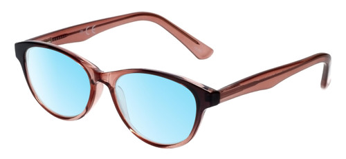 Medspex Corinne McCormack Polly Pink Black Fade Baby Blue Color Therapy Reading Glasses