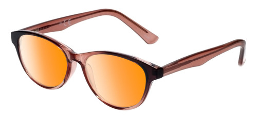 Medspex Corinne McCormack Polly Light Orange Color Therapy Reading Glasses