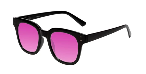 Medspex R785 Gloss Black Passion Purple Color Therapy Reading Glasses