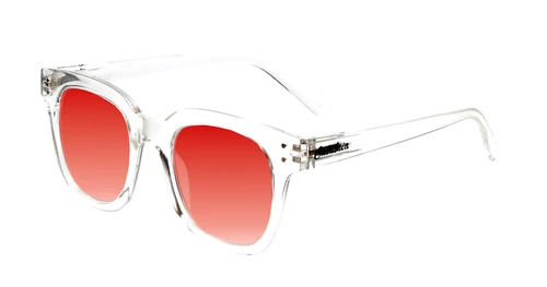 Medspex R785 Crystal Clear Deep Red Color Therapy Reading Glasses
