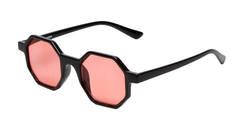 Medspex R786M Gloss Black FL-41 Pink Color Therapy Reading Glasses