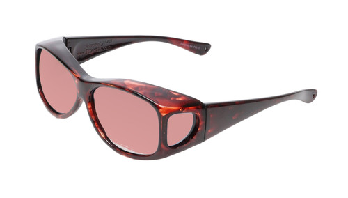 Medspex Fl010 Tortoise Havana FL-41 Rose Color Therapy Reading Glasses