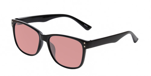 Medspex Avery Gloss Black FL-41 Pink Color Therapy Reading Glasses