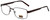 Gotham Style Reading Glasses GS14 in Brown with Blue Light Filter + A/R Lenses