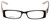 Calabria Designer Eyeglasses 815 Ebony w/ Blue Light Filter + A/R Lenses